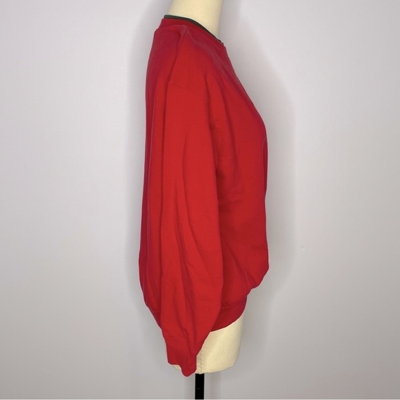 Vintage M & C Sportswear Sweatshirt- Christmas Cardinals- Size Large - Picture 6 of 7